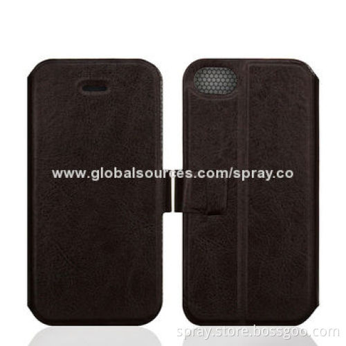 High Quality and Classic Slim Brown Cover, Leather Case for iPhone